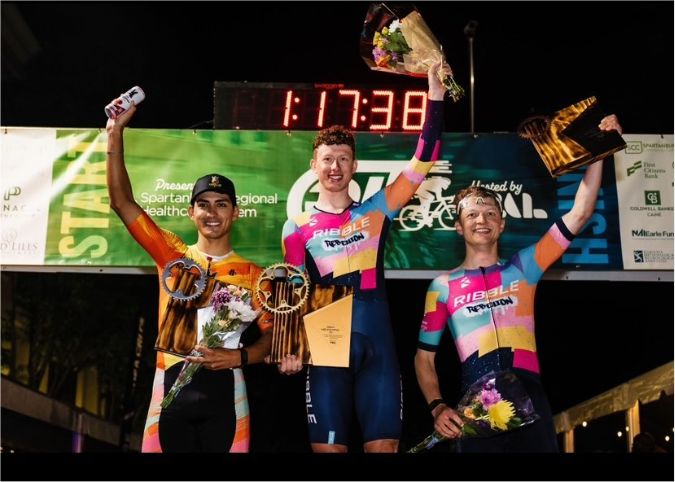 VeloUK's tweet image. NEWS! Jim Brown of @RibbleCycles Rebellion a winner in the USA! 

With the team controlling the bunch, Jim Brown and Al Murison did the business up front. 1st and 3rd."

Global Crit Scene. Disrupted. #RibbleCycles