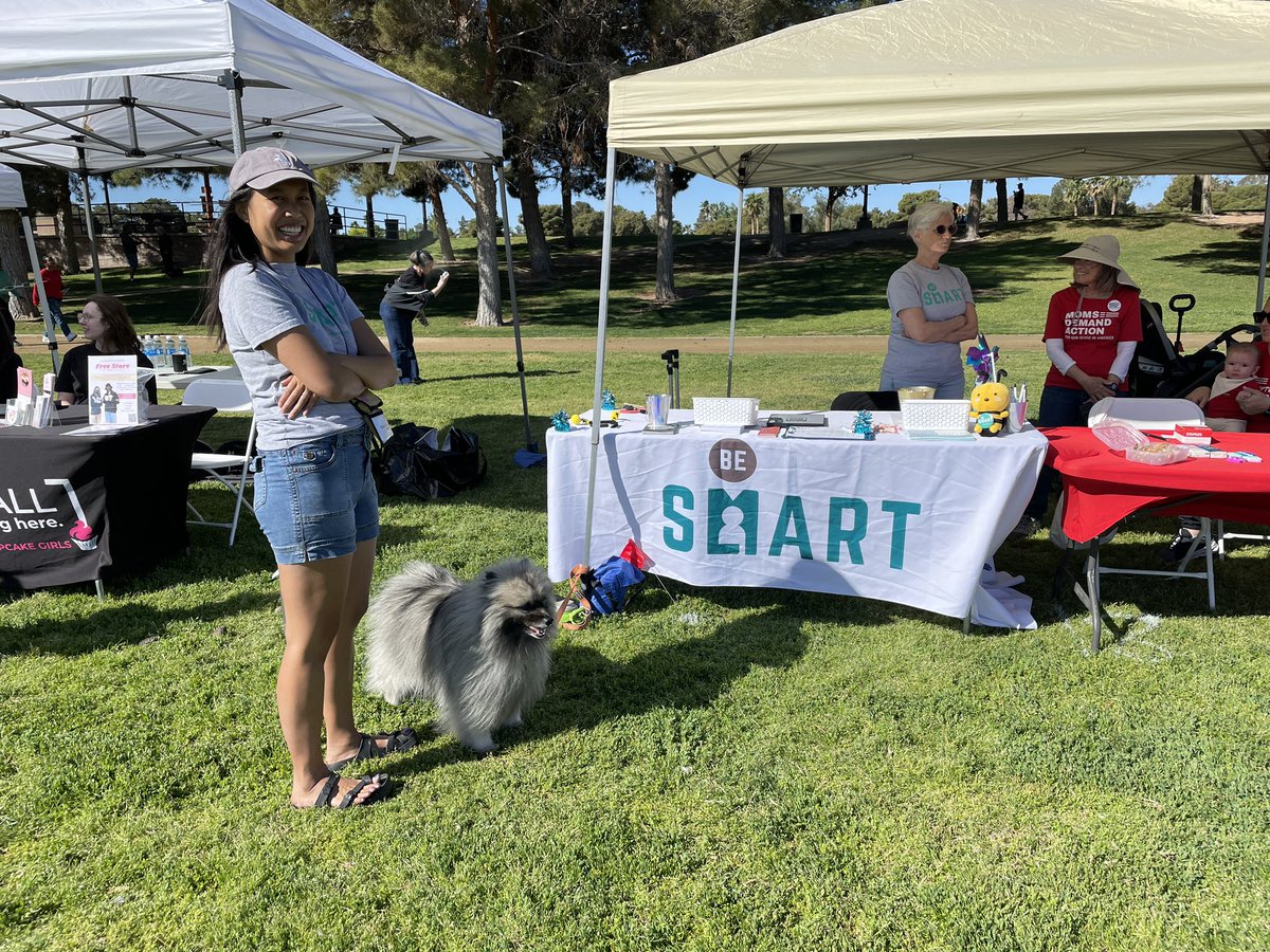 We @MomsDemand are excited to join @AFSPNevada their annual Out of The Darkness walk today at Sunset Park. We are presenting as community partner, alongside 30 other organizations, sharing resources and supporting suicide prevention.
#OutOfTheDarkness 
#TogetherWeCanStopSuicide
