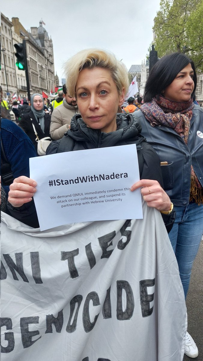 #IStandWithNadera

@QMUL