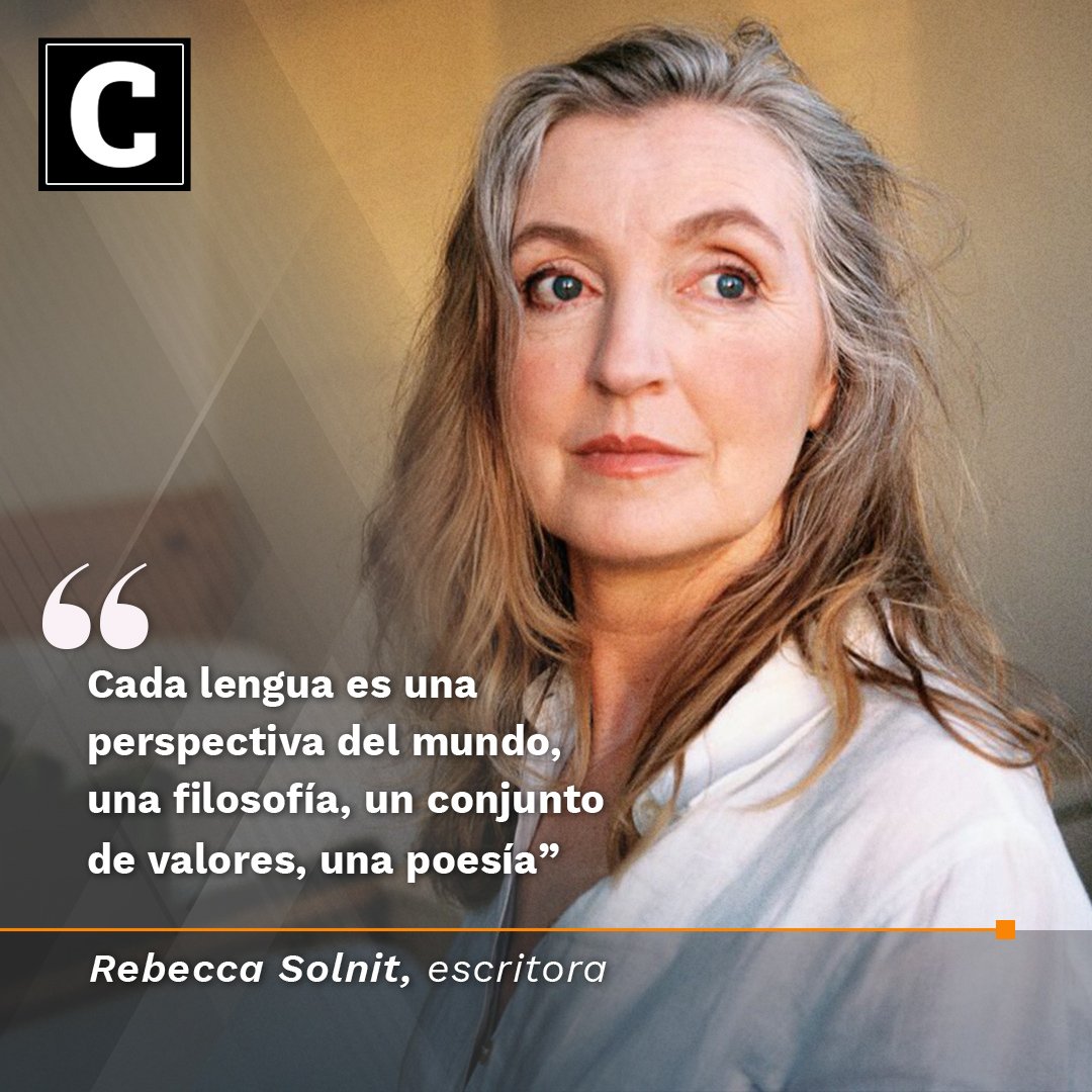 #Entrevista La escritora Rebbeca Solnit publica “Las rosas de Orwell”, un ensayo que desentraña el rol de la política en la devastación del medio ambiente. Por @JuanCamiloRinc2 y @lahoradelfinado | goo.su/s6ZwH