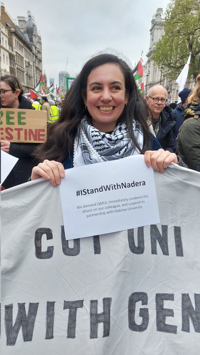 #IStandWithNadera

@QMUL