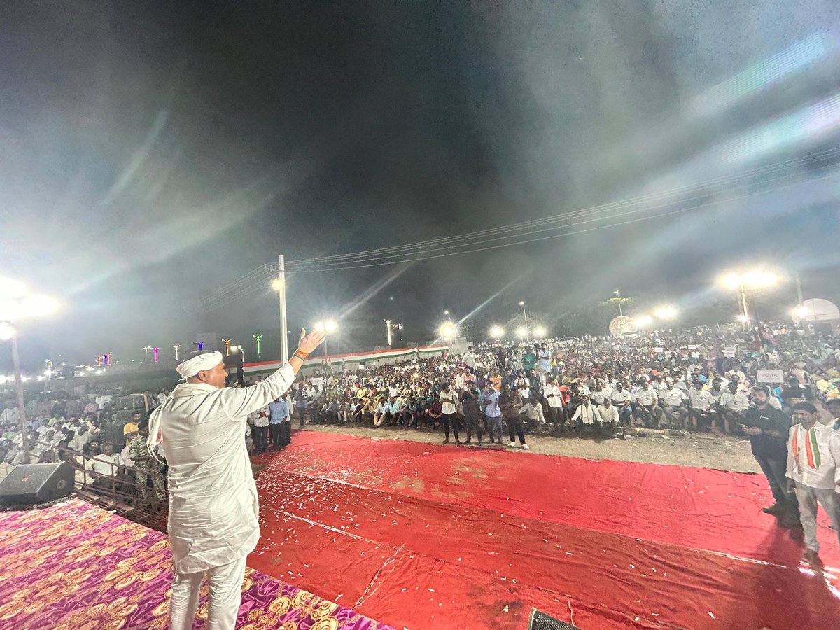 I had the privilege of addressing a massive election rally in Peddapalli Parliament of Telangana for Congress Candidate Gaddam Vamsi. With the unwavering support of the people, Congress is set to sweep the forthcoming Loksabha Elections in Telangana, marking a significant…