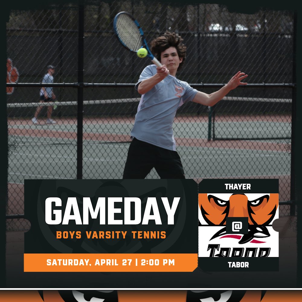 GAMEDAY | Boys Varsity Tennis is on the road to @taborathletics today!