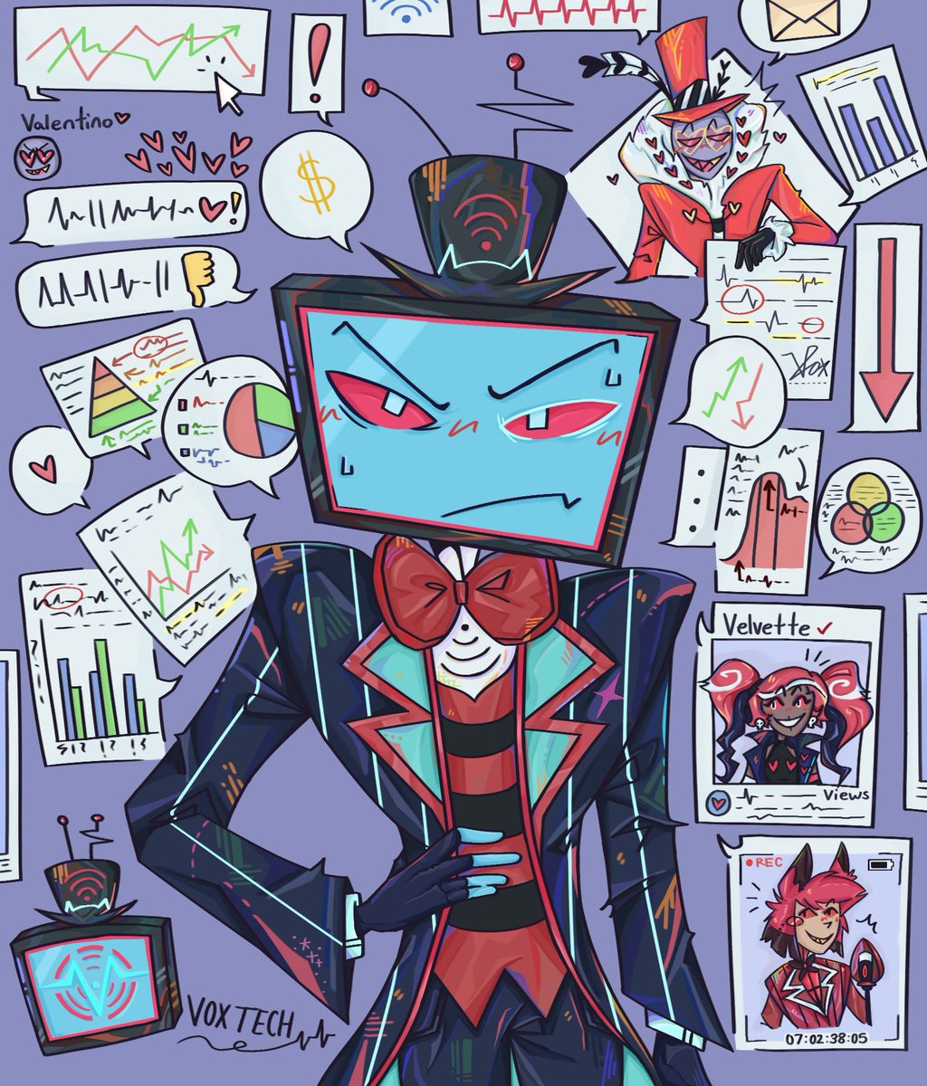 Kyosis_P's tweet photo. I have been literally procrastinating on everything lately,,,
#Vox #HazbinHotel #HazbinHotelFanart #HazbinHotelVox https://t.co/4wrHnFWPQ1