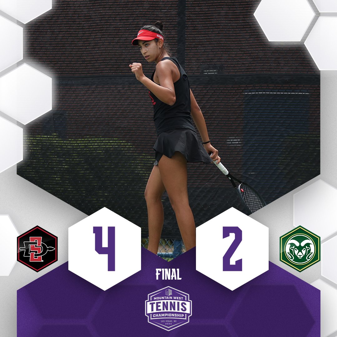 .@AztecWTennis come out on TOP 🎾

Next up ➡️ CHAMPIONSHIP

#AtThePeak | #MWWTEN | #GoAztecs