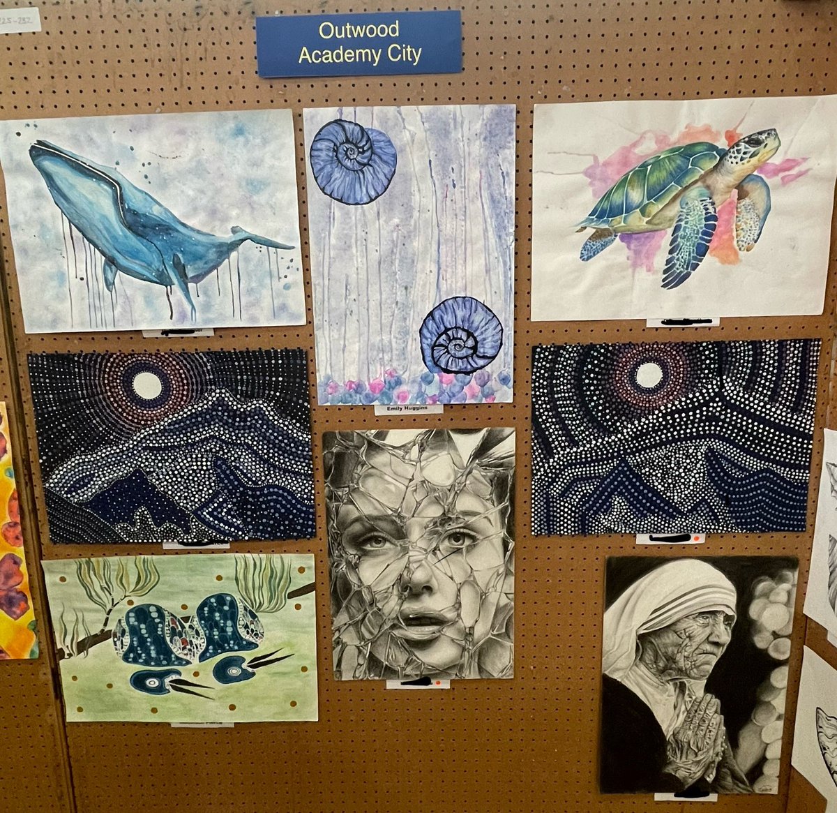 jpehug's tweet photo. Proud to see Emily’s art work displayed at Sheffield young artists exhibition today 👏🏻 
@OutwoodCity @SheffYoungArt https://t.co/AWdLuzgWB4