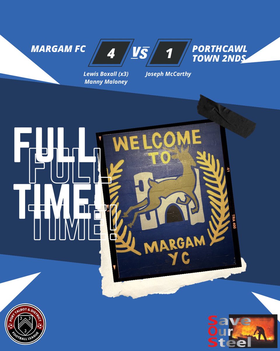 𝑻𝑯𝑬 𝑺𝑻𝑨𝑮𝑺 𝑨𝑹𝑬 𝑮𝑶𝑰𝑵𝑮 𝑼𝑷! ⬆️ 

Margam FC are auto promoted to the South Wales Alliance League.

Due to our PPG record, we’ve avoided the playoffs and will be playing <a href="/SWAllianceLge/">SW Alliance League</a> football next season.

Played 21.
Won 19.
85 scored.
21 conceded.
QUALITY.
🦌💙