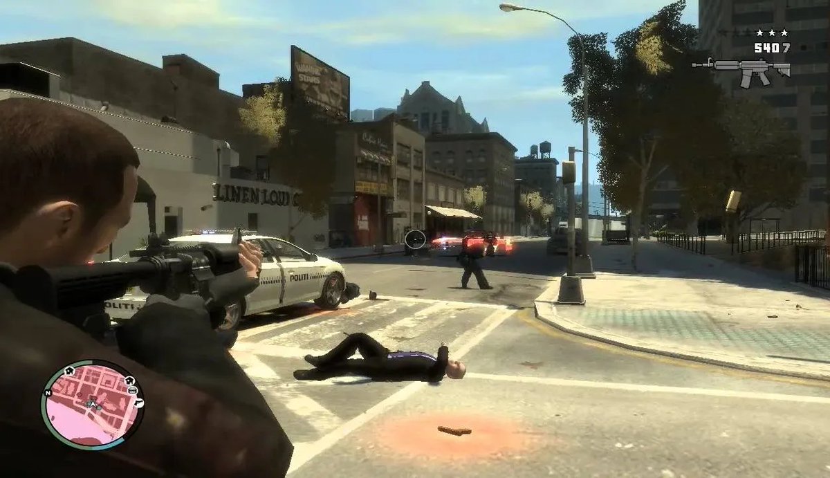 VideoGameHstry's tweet photo. Grand Theft Auto IV released 16 years ago today. https://t.co/zmbyKpgSEy
