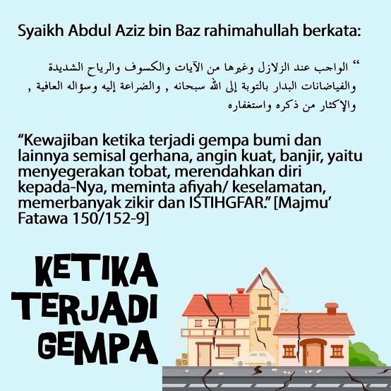 Ketika terjadi gempa