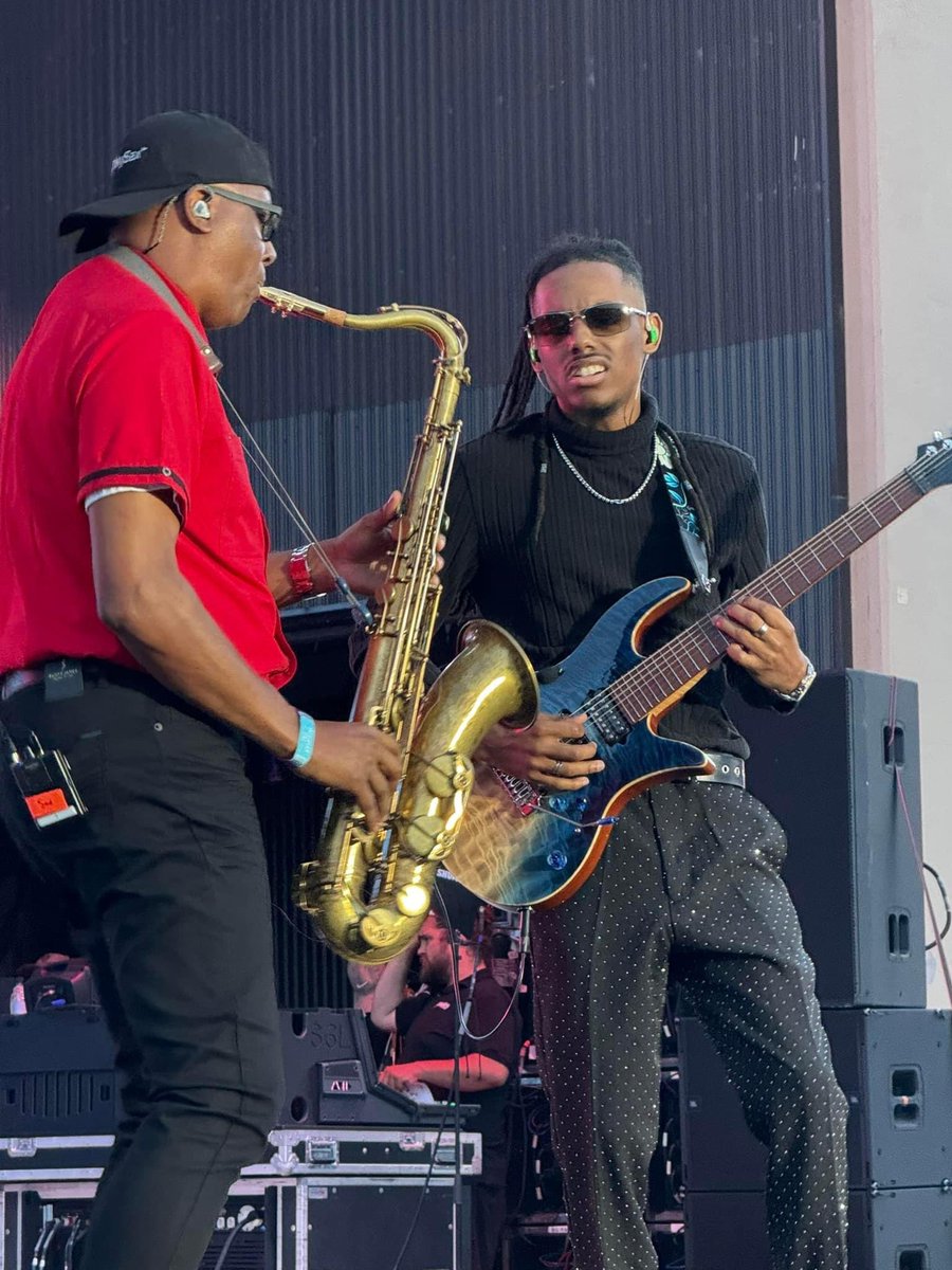 lemekmusic's tweet photo. Lemek performing at the 2024 Seabreeze Jazz festival. https://t.co/PugREONeVk