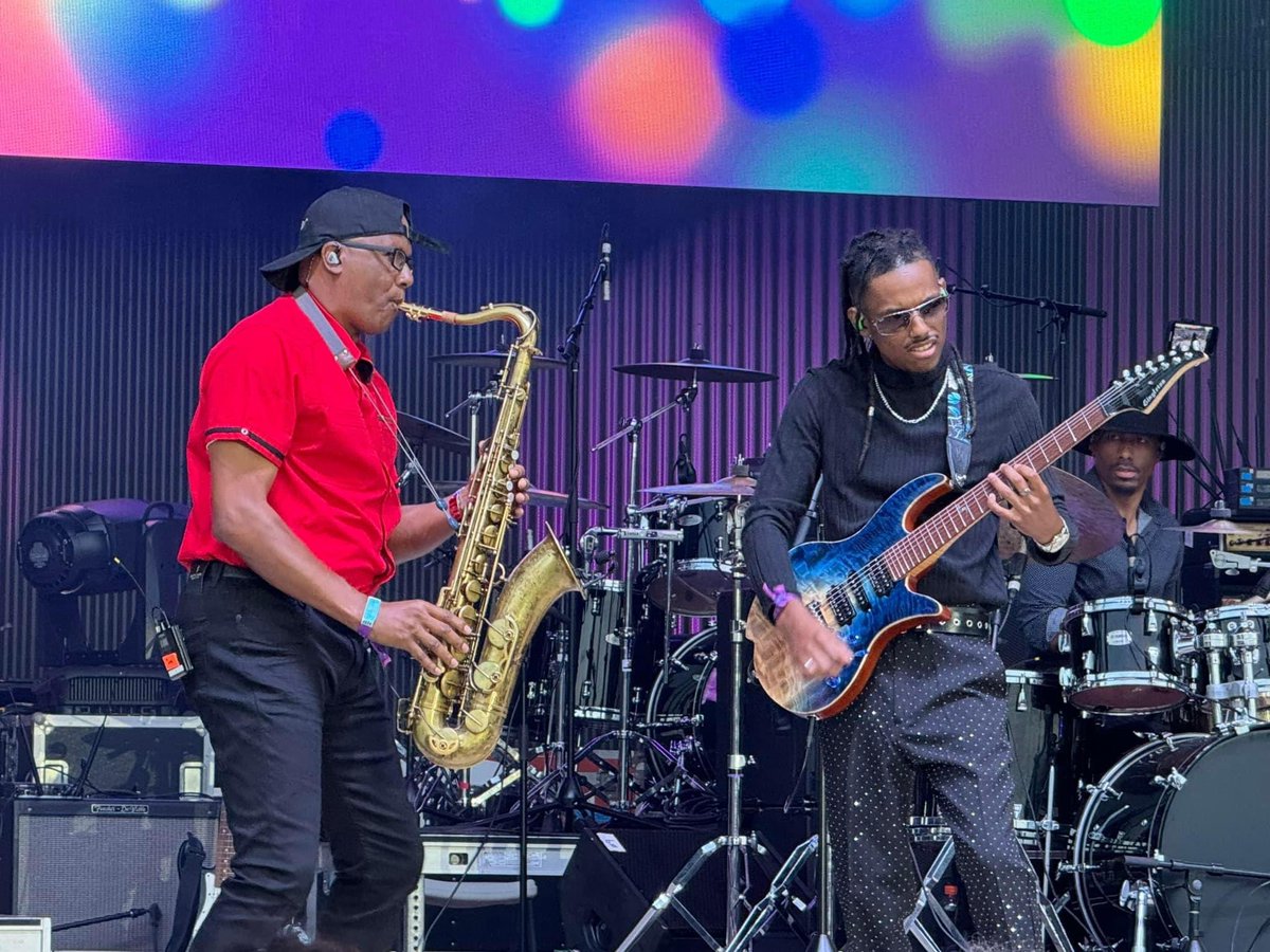 lemekmusic's tweet photo. Lemek performing at the 2024 Seabreeze Jazz festival. https://t.co/PugREONeVk