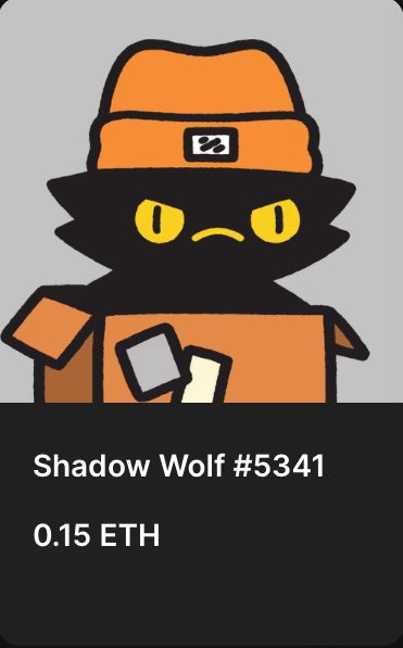 Sergeant_Mayhem's tweet photo. Some great Shadow Wolves hanging around on the market place! 

We only have 2% of Shadow Wolves for sale, I wonder what other cool wolves are out there!! 🤔 https://t.co/zjvWr178Xg