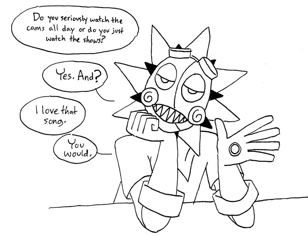 olliegrinding's tweet image. Solar and Puppet flirting like absolute insane people with their mysterious knowledge. 

#solarxpuppet #puppetxsolar