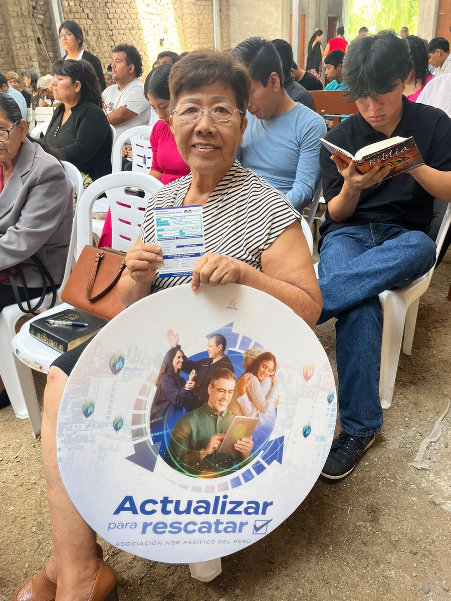 📌Cada año nuestra iglesia participa de la jornada #ActualizarParaRescatar, en IASD Trupal todos están comprometidos  por tener una iglesia actualizada y ordenada para optimizar todos los esfuerzos en el cumplimiento de la misión. 🙏