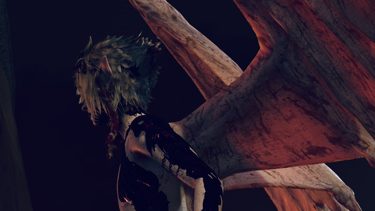 axelthecambion's tweet photo. He’s actually my everything oops I love my little murder baby ⚔️🩸 #bg3 #bg3tav #bauldursgate3 #tav https://t.co/djH3i8Fe4v