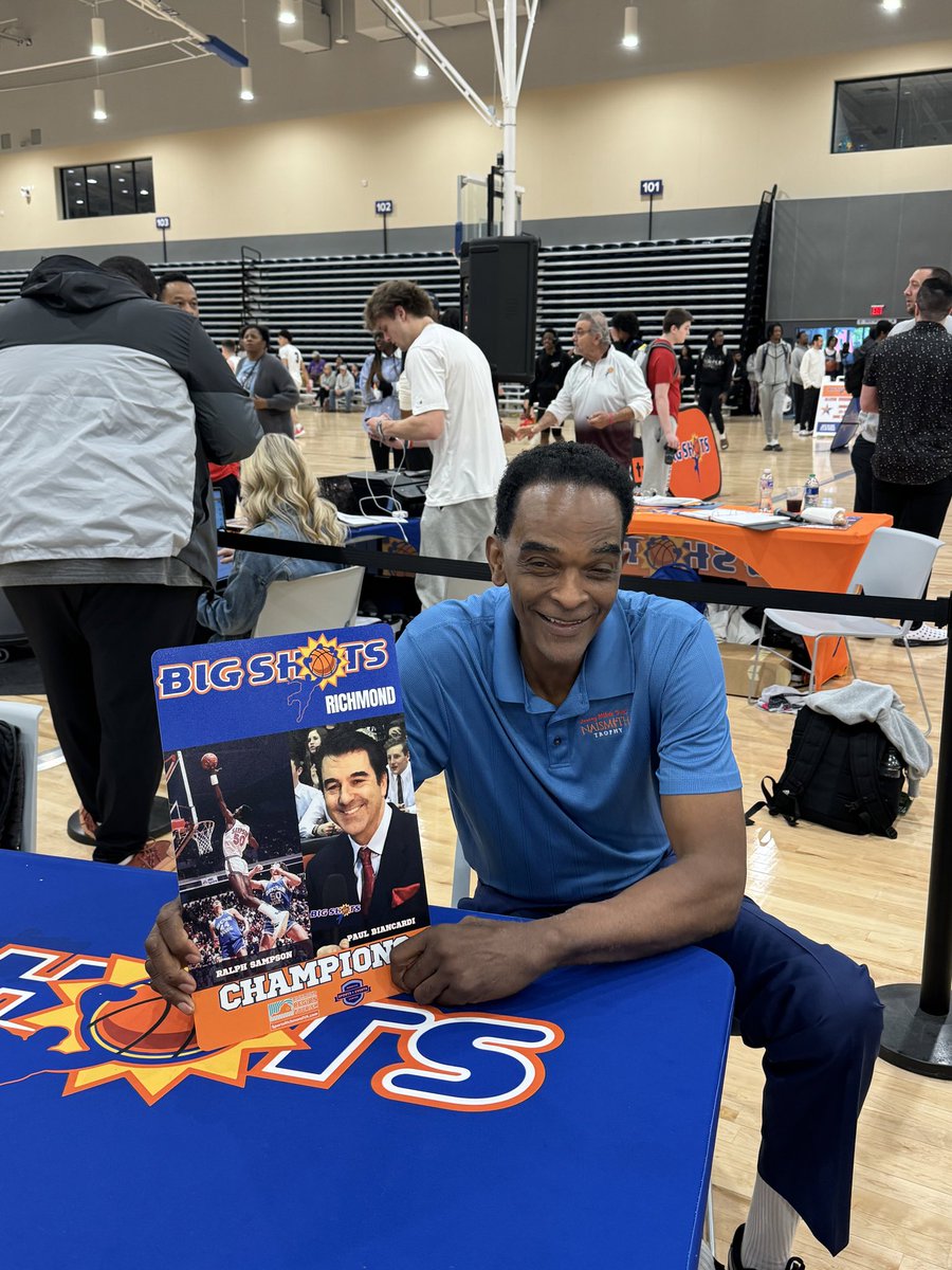 PaulBiancardi's tweet image. Sitting with Hall of Famer, the great Ralph Sampson @BigShotsGlobal! 

In the wise words of basketball legend Ralph Sampson, the importance of intensity in sports cannot be overstated. 

“You can work on your shooting, you can work on your strength and you can work on your ball…