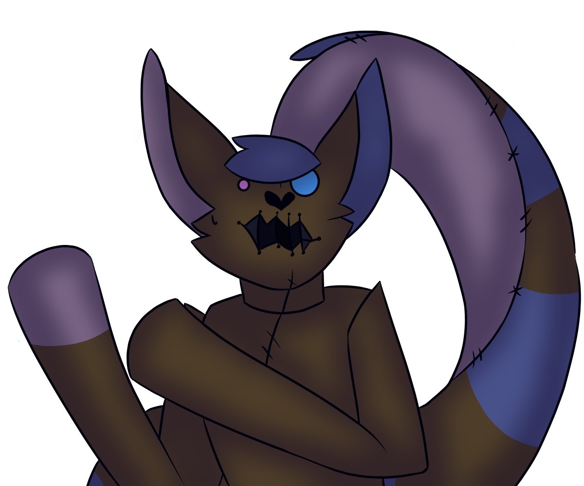draws_jordan's tweet photo. Soooooo I made a new character. Meet Patcher (they/them) who is a sort of love for my plush style, as well as taking old concepts from my fursona from when I was 15 (current posted for reference) so yay creativity coming back strong!
#art #newcharacter #plush https://t.co/HoyfEG2FU8