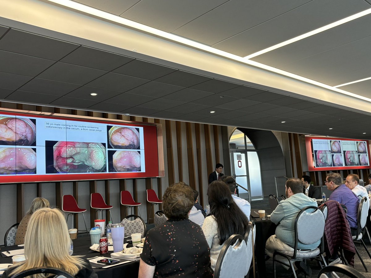 Amazing Annual Therapeutic Endoscopy Symposium (ATHENS) at @OhioStateFB stadium! Enjoyed hearing the nuanced expertise discussion and learning about state-of-the-art techniques by the stellar #OSUGHNDIVISION. @GIPapachristou