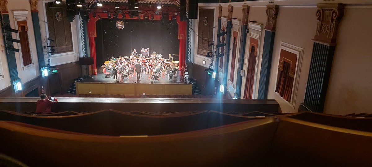 HTMsBaker's tweet image. Still going! Still having fun! Never heard more brass tunes in my life.