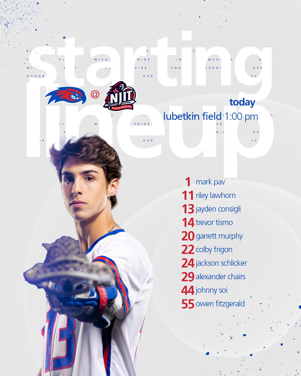 Starters for the finale!

#UnitedInBlue | #AEMLAX
