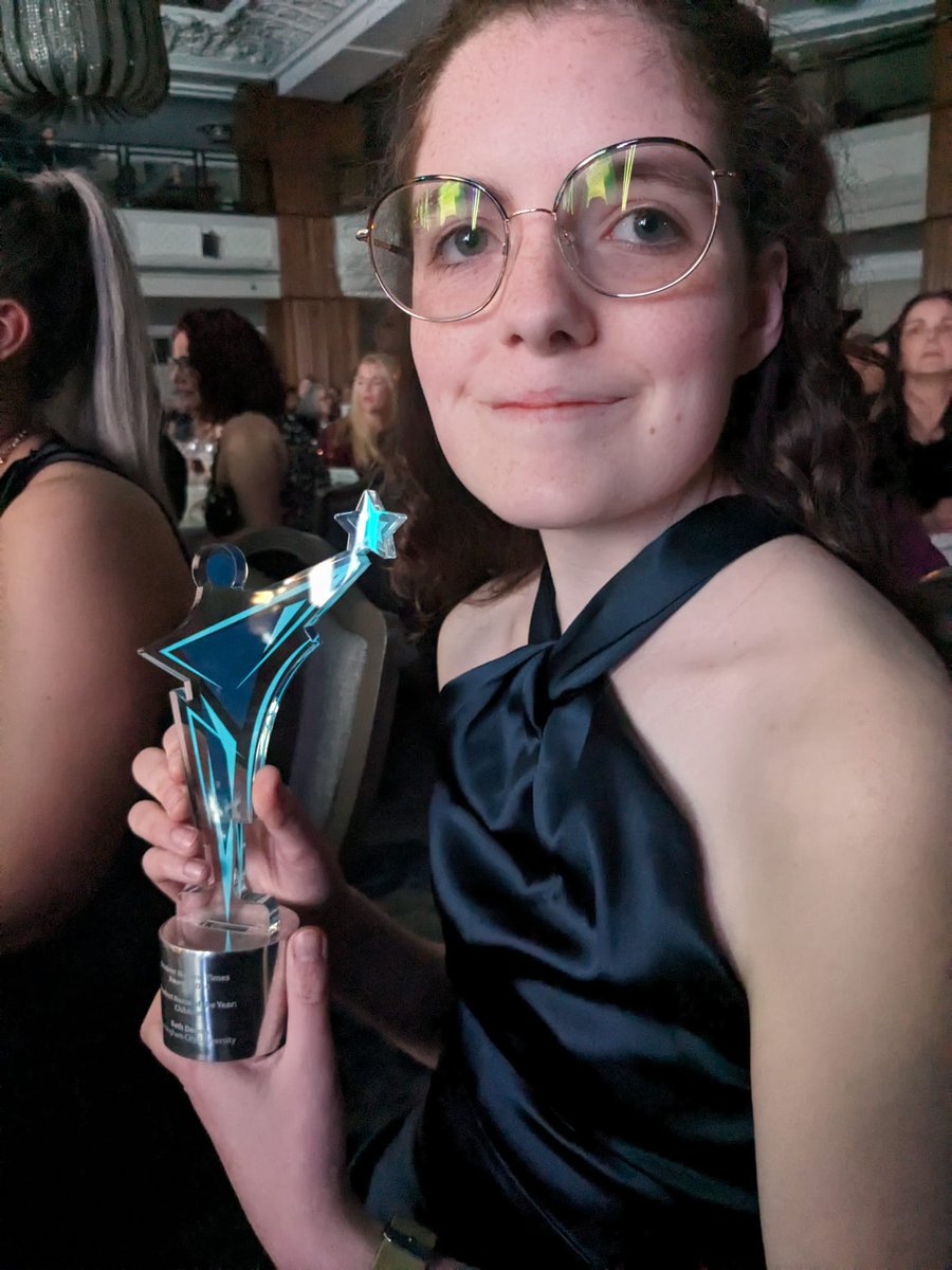 BWC_NHS's tweet photo. Congratulations Beth!❤️  🎉

Beth made us all very proud yesterday as she was named both Children's Student Nurse of the Year and Most Inspirational Student Nurse of the Year at the @NursingTimes awards.

Read more here: https://t.co/4Mn535hOjI https://t.co/bhR7gAO6Mx