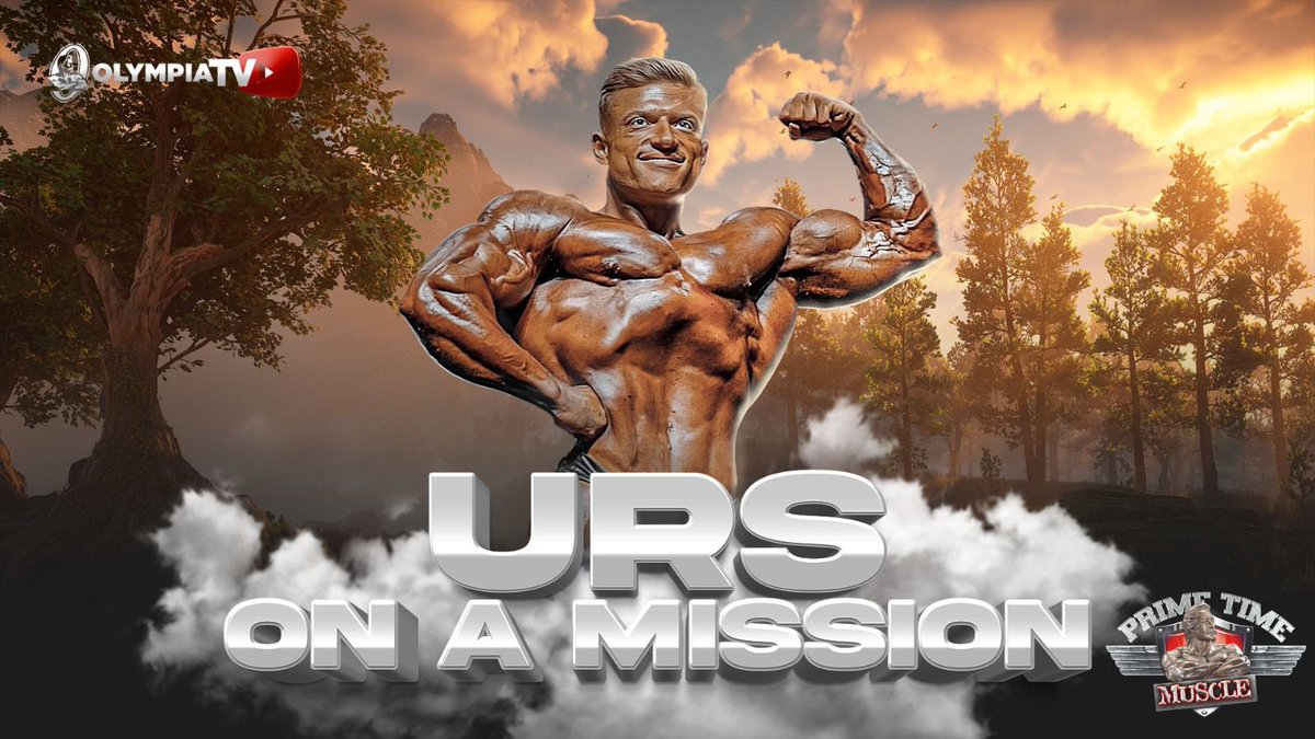 . @prime_time_muscle 
URS ON A MISSION FOR REDEMPTION.
Watch on The Olympia TV You Tube Channel
 #primetimemuscle #mrolympia #urs #classicphysique