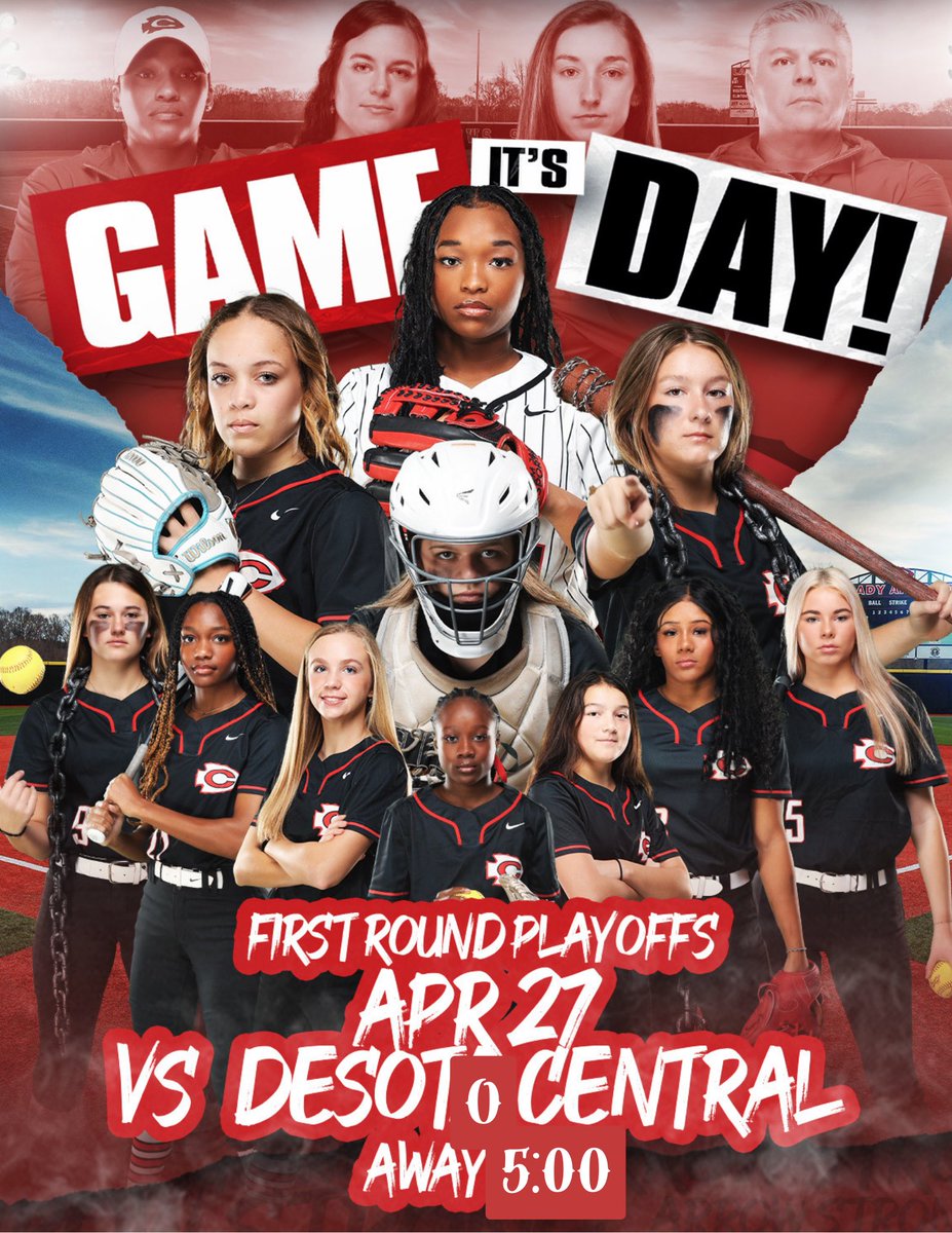 ITS GAMEDAY! It’s a new day and the Lady Arrows hit the road to take on Desoto Central Jaguars for Game 2 of Round 1, Gametime @5:00. Hit the road, BE LOUD, and come and support your Lady Arrows! #arrowstrong #arrownation #protectthespear