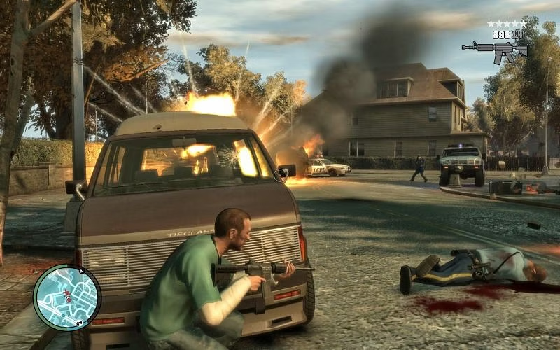 VideoGameHstry's tweet photo. Grand Theft Auto IV released 16 years ago today. https://t.co/zmbyKpgSEy