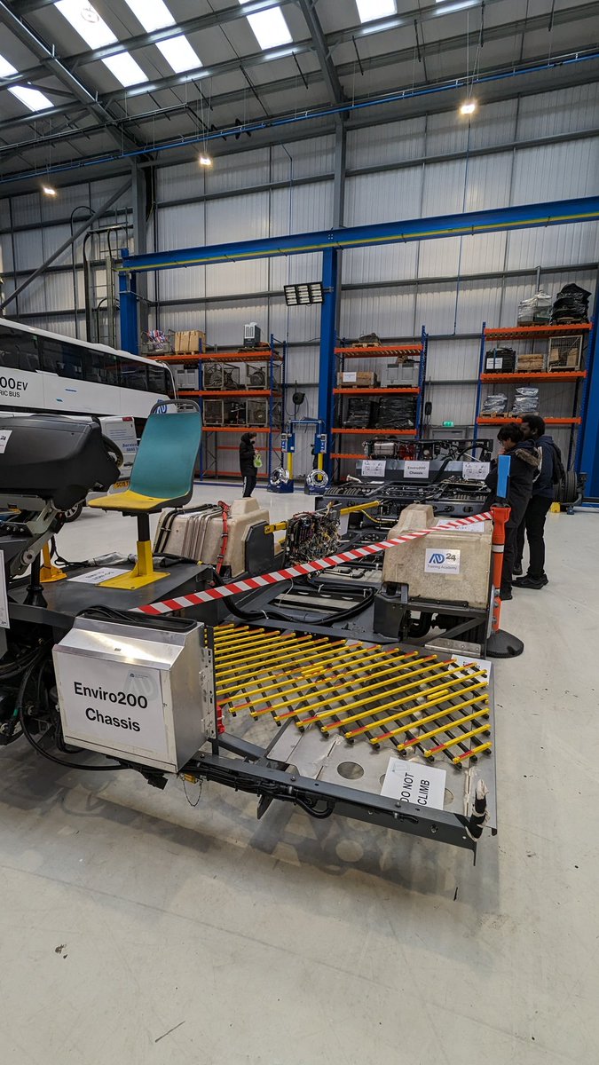 It was great to take a look around the @ADLbus facility in Farnborough today, seeing some of the new electric vehicles as well as the different components that make up a bus! Pictured are: Enviro400EV (on local demonstration run), Enviro100EV, Enviro500EV and Enviro200 chassis.