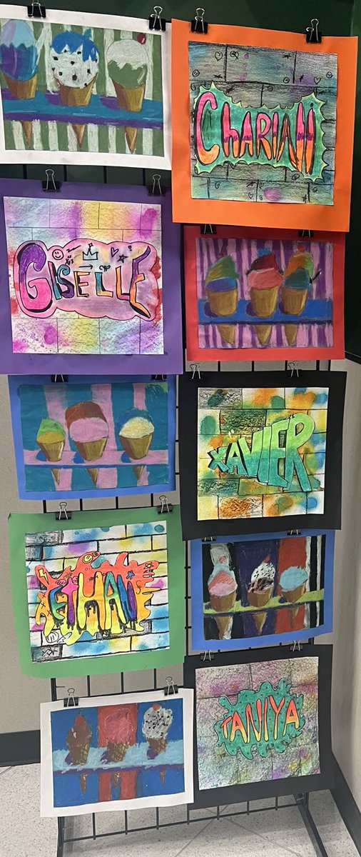 JSteptoe_NBE's tweet photo. The students of @HumbleISD_NBE are so creative and talented!!! Way to go @MissHallART for all of your hard work teaching students to be creative through Art!!! https://t.co/GflKA9Jhxb