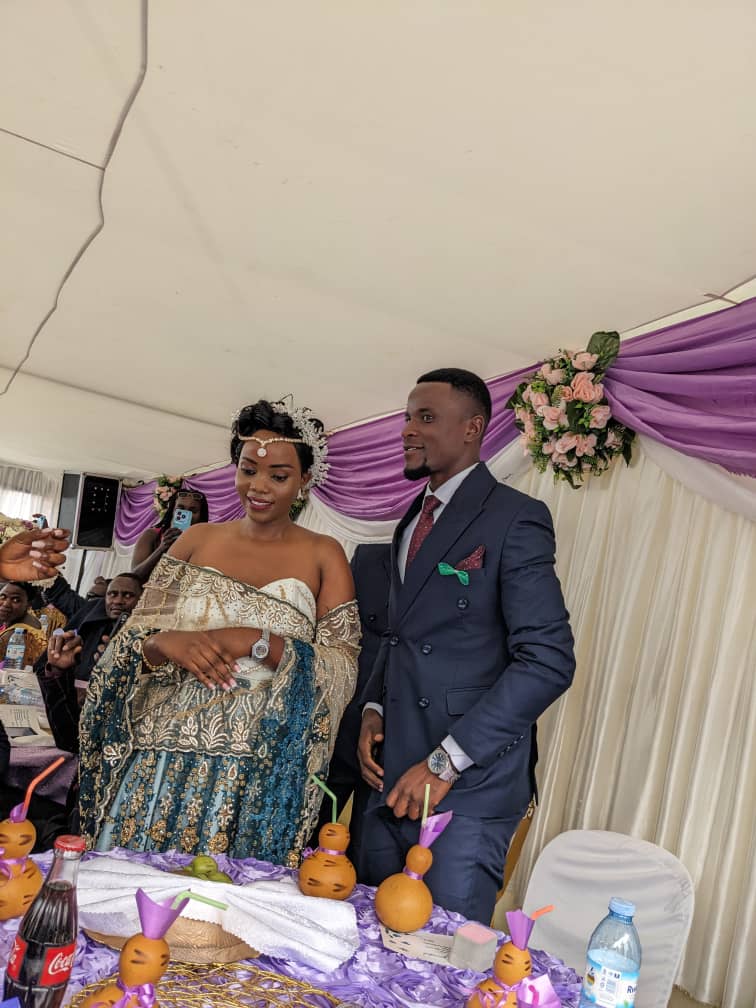 Our No.1 Fan @rndyasiima introduced her fiancé, our MVP @iamanya007 You two guys have been there for us and we can only repay by wishing you the best in this your new chapter. Congratulations and blessings upon you in your marriage🎊