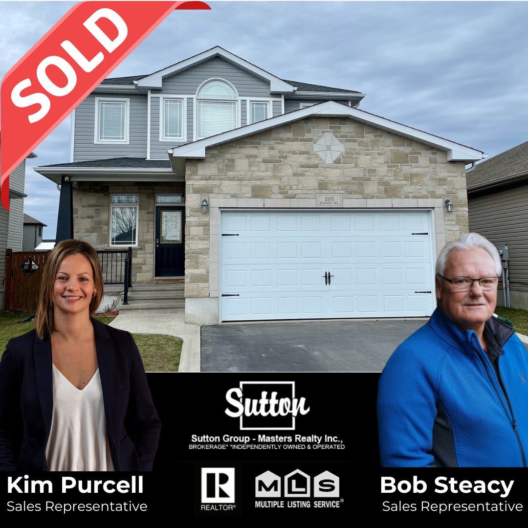 agentkimpurcell's tweet photo. 203 Kildare is SOLD! Wishing our sellers a big congratulations on their sale and all the best with their move!
#kingston #ygk #kingstonontario #kingstonrealestate #ygkhomesforsale #ygkrealtor #amherstview #hht #sold #ygkcommunity #househunting #kingstonrealestateagent https://t.co/vnWcZquVsd