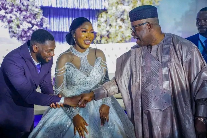 Akpabio, Eno At Petroleum Minister's Son's Wedding In Abuja President of the Senate, Godswill Akpabio on Saturday, attended the wedding reception of Victor Ekpo, son of Minister of State for Petroleum Resources(Gas), Hon Ekperikpe Ekpo and his bride, Olayemi. Akwa Ibom State…