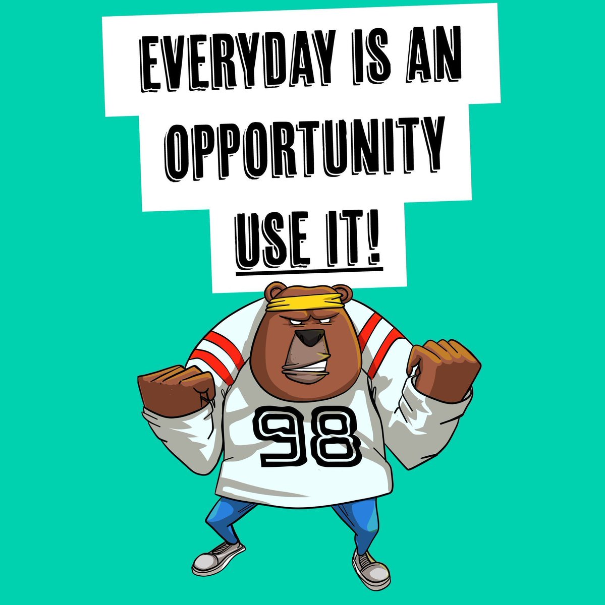 😎There's good in everyday; sometimes you find it, sometimes you have to make it👊Found or made some good today? Tell us! 🌟 #HangryAnimals #hangry #animals #hungry #bear #BeYourself #YouveGotThis #Unstoppable #YouRock #positivevibes #motivation #inspire #goals