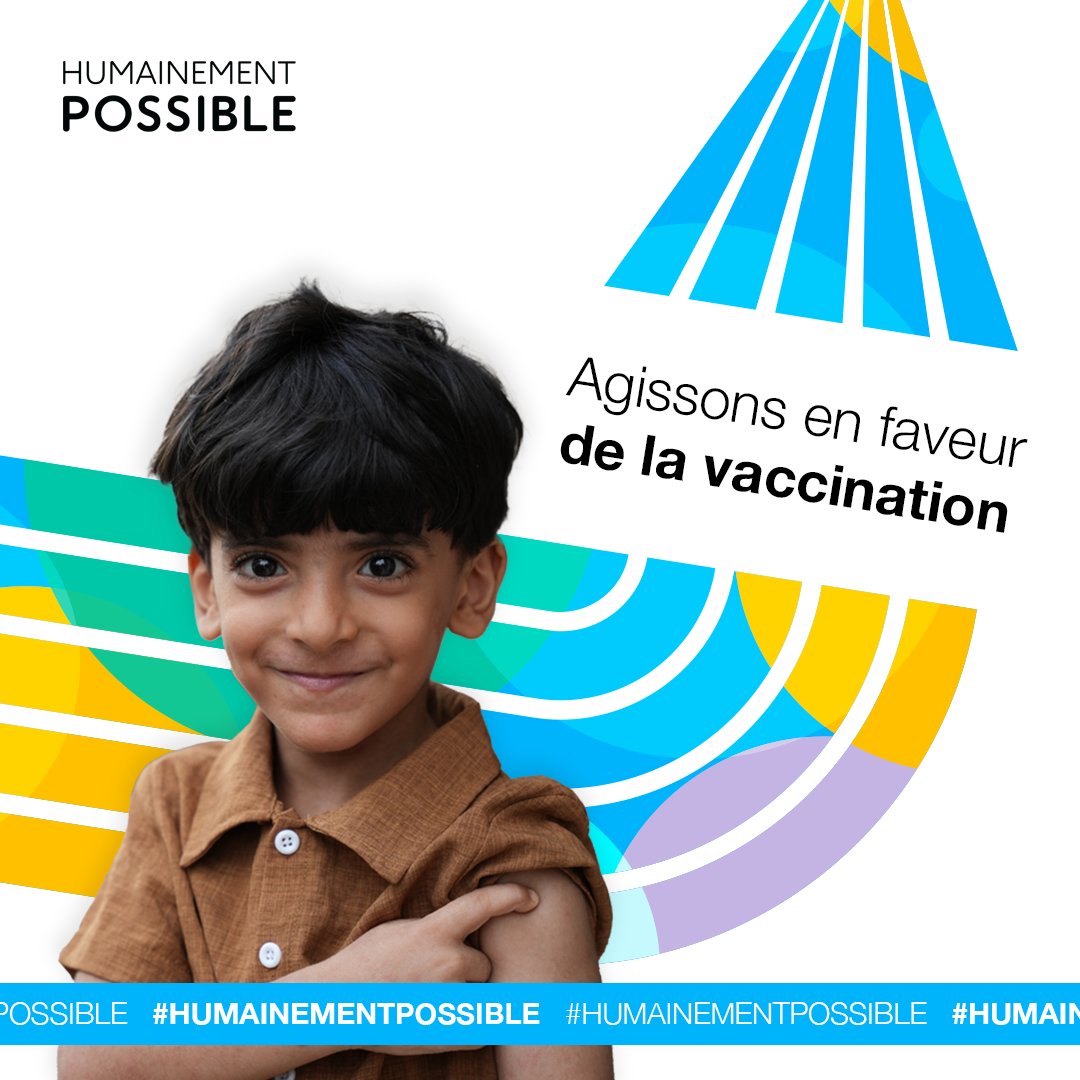 154 millions de vies sauvées. Pourtant, dans certains endroits, les vaccins restent inaccessibles. Faites entendre votre voix pour dire aux dirigeants mondiaux qu’il est temps de rendre les vaccins disponibles pour tous. Montrons au monde ce qui est #HumainementPossible.