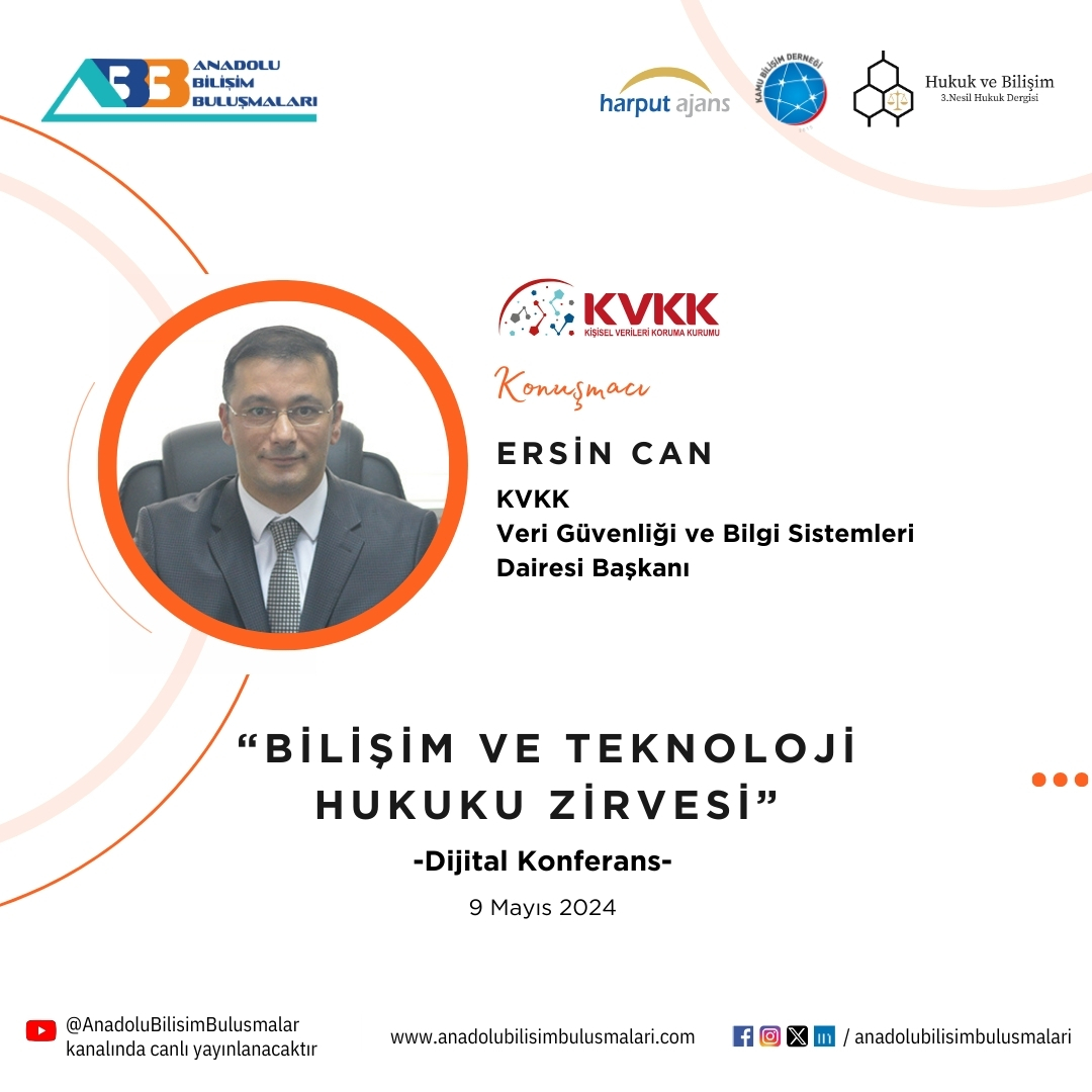ajansharputt's tweet photo. 📆 9 Mayıs 2024'te Harput Ajansı'nın düzenlediği #bilisimveteknolojihukuku için hazır mısınız? Dijital konferansımız, sektörün önde gelen isimlerini ağırlayacak! Kaçırmayın! #harputajans 🚀 https://t.co/4u1vdbwQH4