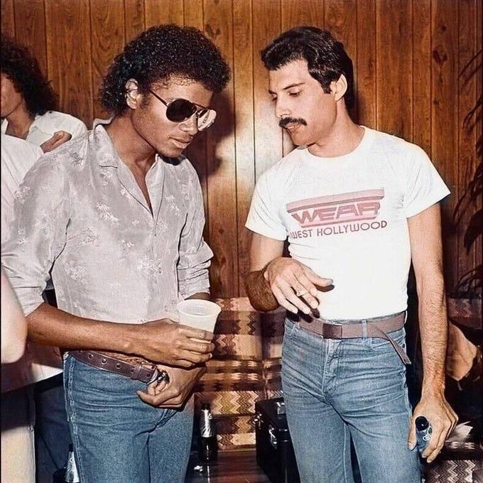 Freddie Mercury (Queen) & Michael Jackson