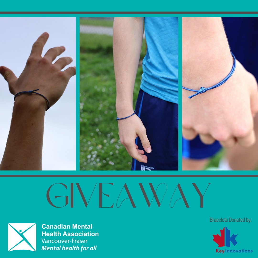 The #BMOVancouverMarathon is just around the corner. Get involved: Donate $40 or more and score a mental health bracelet + postcard - bit.ly/run4cmhavf2024 A big shoutout to #KeyInnovations for generously donating these beautiful bracelets in support of #mentalhealth.