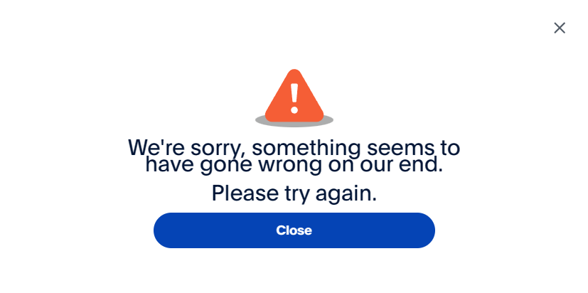 hones93's tweet photo. @AskPayPal I'm trying to make a report on the Resolution Centre and get a full refund on something I bought. I've filled in the report multiple times and keep getting the same error when I click "submit". The Help Centre bot didn't help. What should I do now? https://t.co/5zmSfISSLD