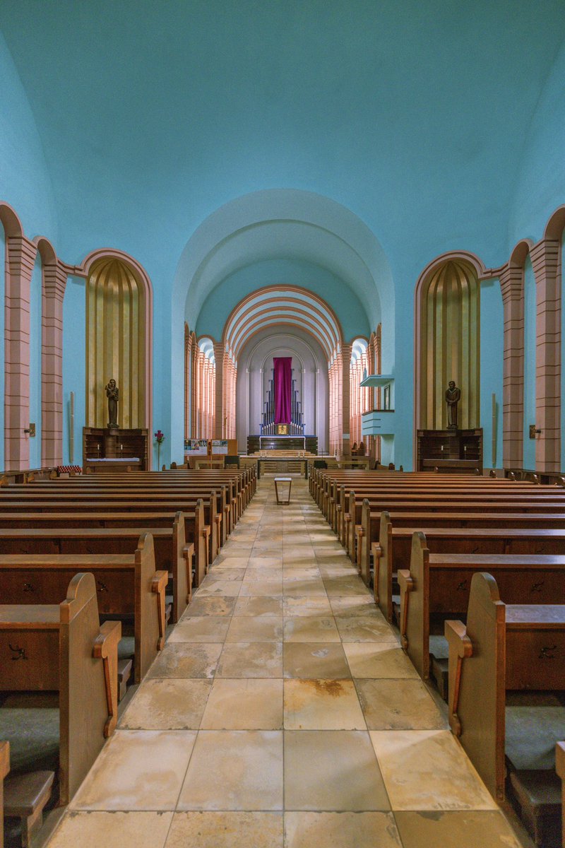 St. Augustinus in the Pankow district of Berlin is a late expressionist building designed by architects Josef Bachem and Heinrich Horvatin, constructed between 1927 and 1928. Since 2003, it has been part of the parish district of the Holy Family in Prenzlauer Berg.