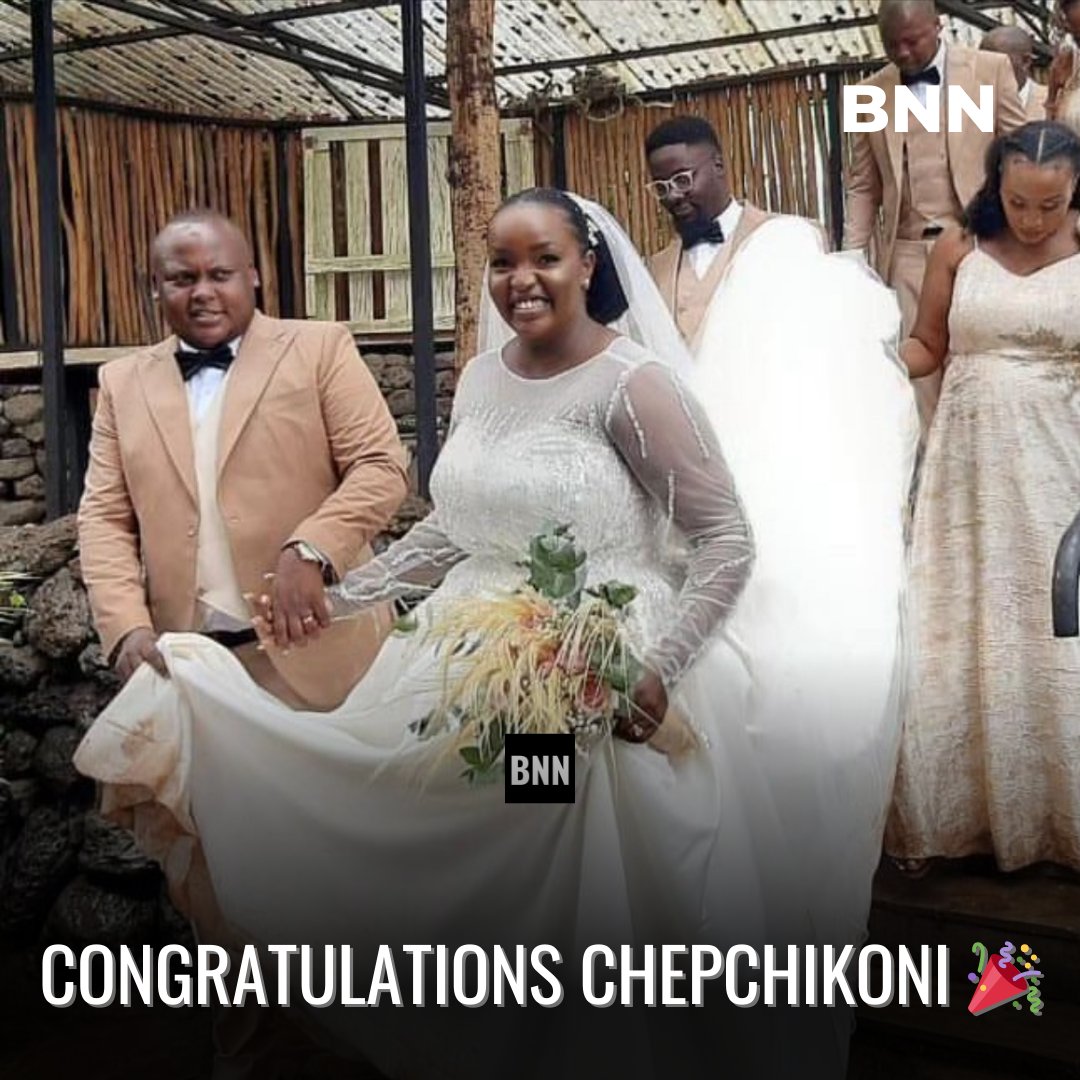 Meet Foodpreneur Chepchikoni's husband Fred Munyaofa, they just got married in a beautiful ceremony. #chepchikoni #bnnpremium 

JOIN BNN PREMIUM - t.me/BNNMPESABOT