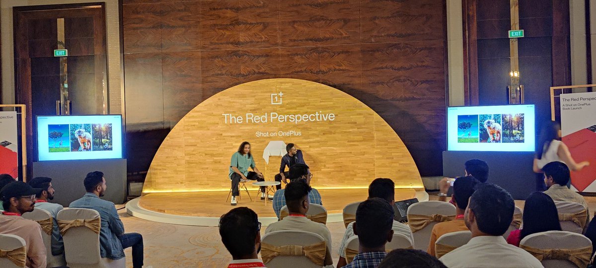 Rajesh_6174's tweet photo. At The Red Perspective
#Shotononeplus book reveal event
#banglore https://t.co/GHbJ4U82Yb