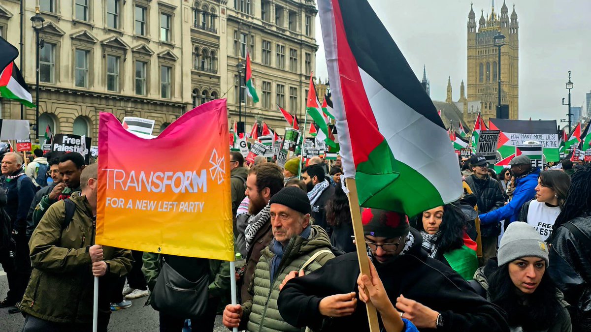 Marching today with @tf_politics at #GazaProtests in London #CeasefireForGaza 🇵🇸