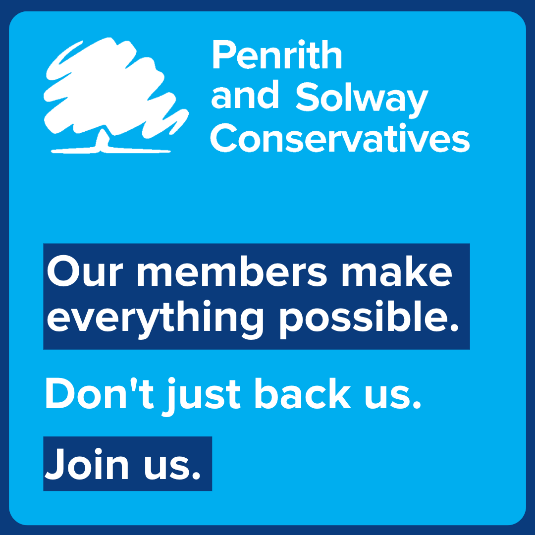 Our members make everything possible. Don’t just back us. Join us. 📝 conservatives.com/join 👩‍🎓 U26’s £10/year. 🎖 Serving or former Armed Forces £25/year. 💳 Regular membership from £3.50/month.