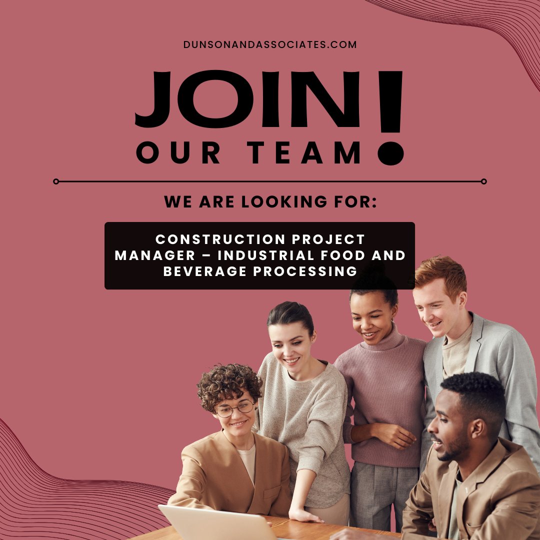 Nationwide General Contractor that specializes in the food and beverage industry with in-house planning, design, and engineering services.

Learn more: bit.ly/3x3m5a7 

#HiringConstructionProjectManager #IndustrialFoodAndBeverageProcessing #IndustrialCompany