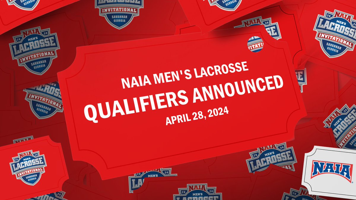 M🥍 One more sleep until we know the 2024 #NAIAMLAX National Invitational qualifiers! Keep your eyes on naia.org tomorrow for the release! #collegelacrosse #BattleForTheRedBanner