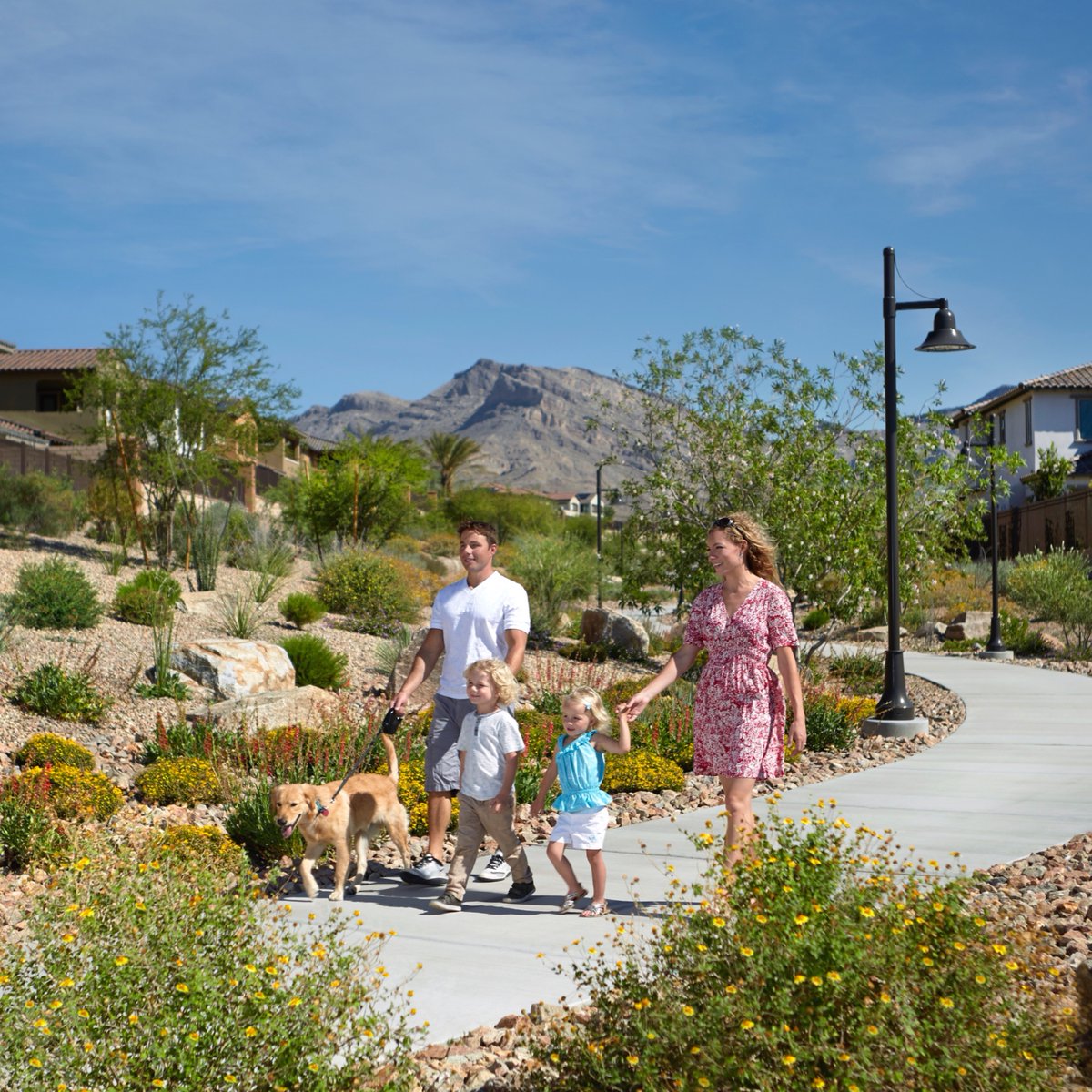 With over 200 miles of interconnected trails, our community makes it easy to walk, jog, or bike to schools, parks, and beyond. Embrace the outdoors, stay active, and enjoy the beauty of our surroundings as you explore Summerlin's vibrant neighborhoods.