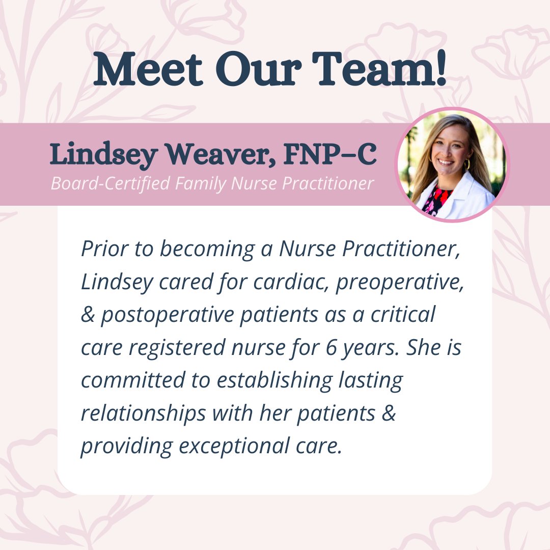 Lindsey is a nationally certified & state-licensed family nurse practitioner 🩺 Receive her high-quality, compassionate care by scheduling an appointment with our #breastreconstruction experts: ow.ly/BmXK50QQgsg