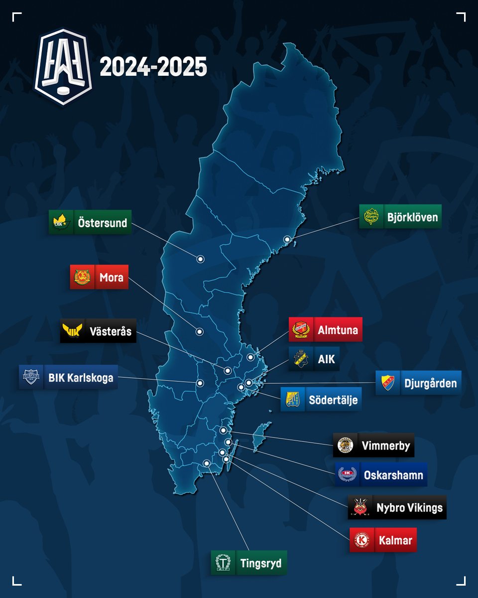HockeyAllsvenskan 2024-2025 📌