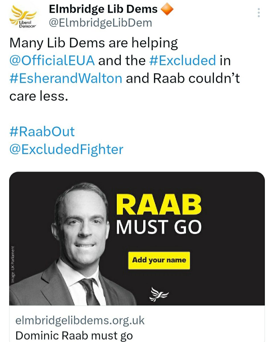 @andytheviking @AlPinkerton @LibDems @ExcludedUK @monicabeharding Hi @monicabeharding @ElmbridgeLibDem. You have been hugely supportive of the millions of small businesses and workers abandoned by the Tories Are you available on May 22nd to join the next @ExcludedUK @LibDems candidates Zoom. @RussInCheshire #ExcludedUK twitter.com/GMB/status/132…